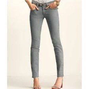 Cabi Bree Gray Skinny 326 Jeans Size 8